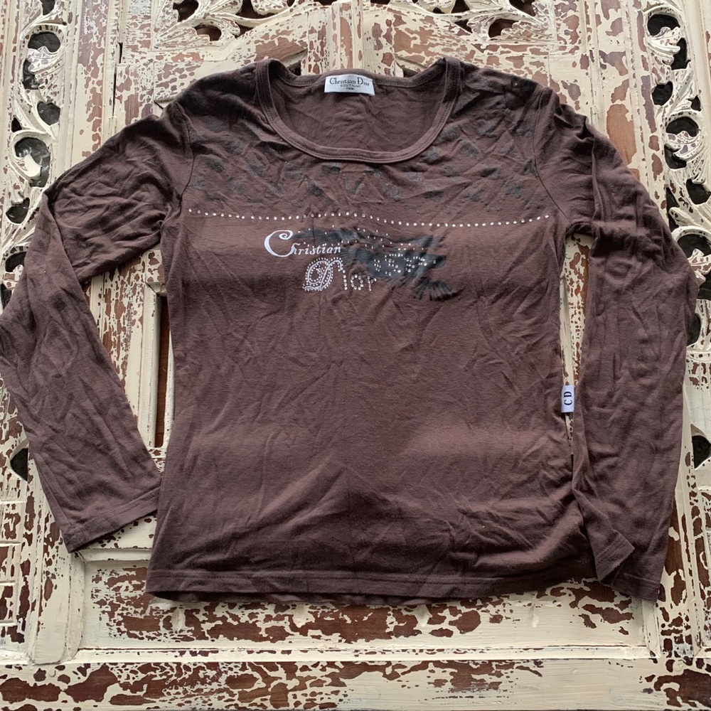 Christian Dior Long Sleeve Tee